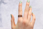 Faux Copper Detailed Ring