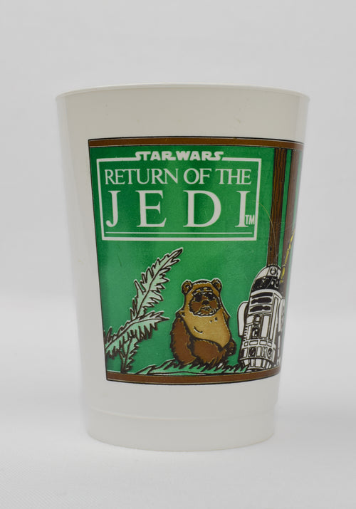 *Set of 2* Vintage 1983 Star Wars: Return of the Jedi Plastic Drinking Cups