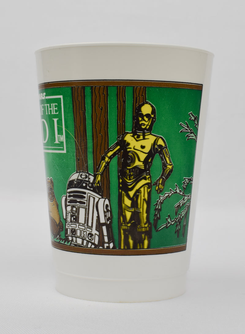 *Set of 2* Vintage 1983 Star Wars: Return of the Jedi Plastic Drinking Cups