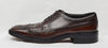 Vintage Brown UNBRANDED Leather Wingtip Oxford Shoes w/ Vibram Soles - 11 C