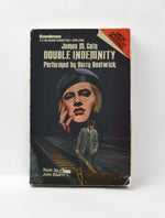 1988 Caedmon James M. Cain Double Indemnity Performed by Barry Bostwick Audio Cassettes.