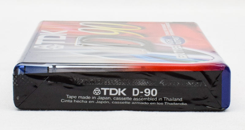 NEW/SEALED TDK D90 High Output Dynamic Performance Blank Cassette Tape