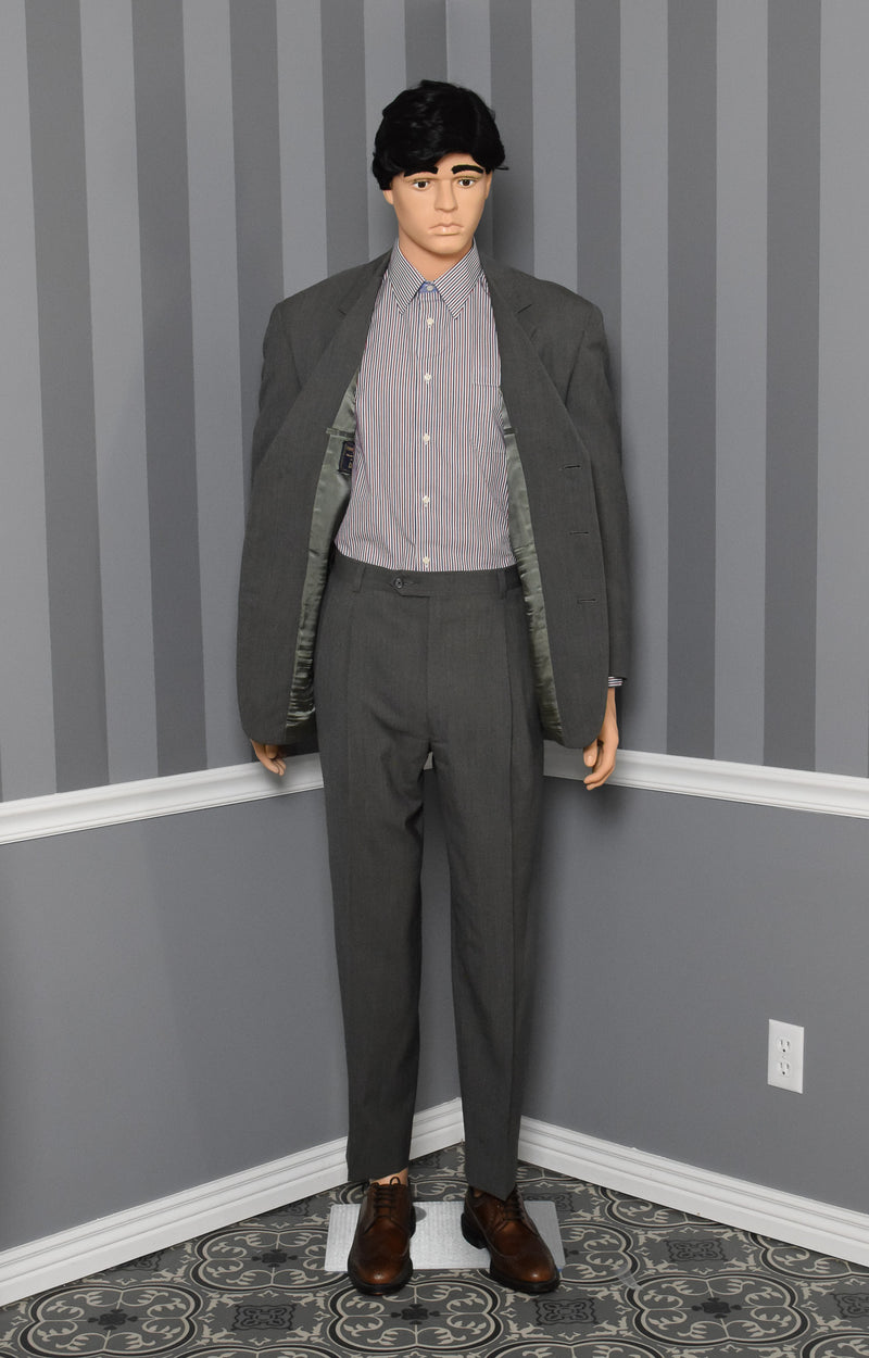Vintage 90's Grey TOMMY HILFIGER 2pc. Suit - 42R