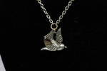 Classic Hardware Sparrow & Heart Metal Necklace