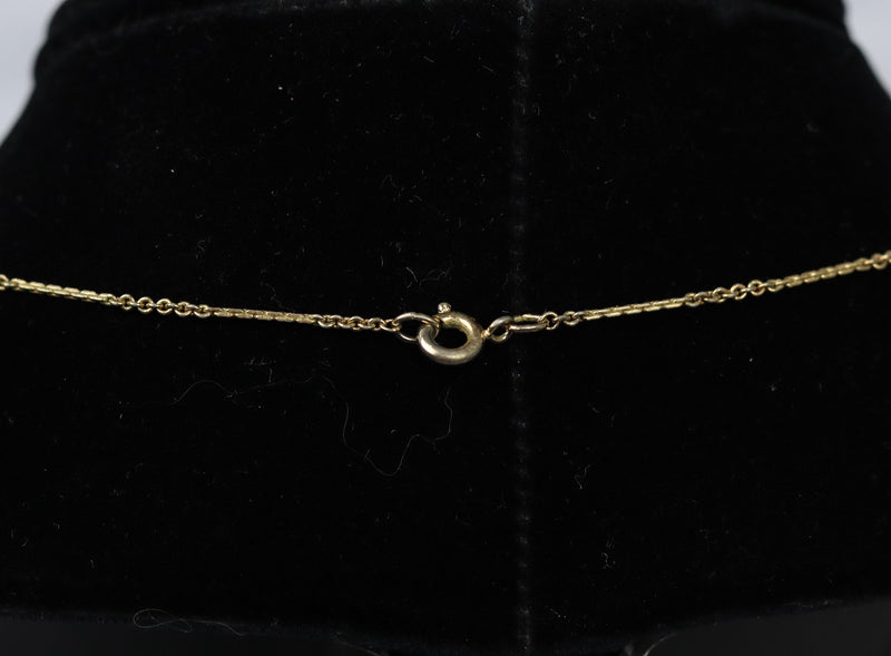 Vintage Avon Gold & Black Sunburst Necklace