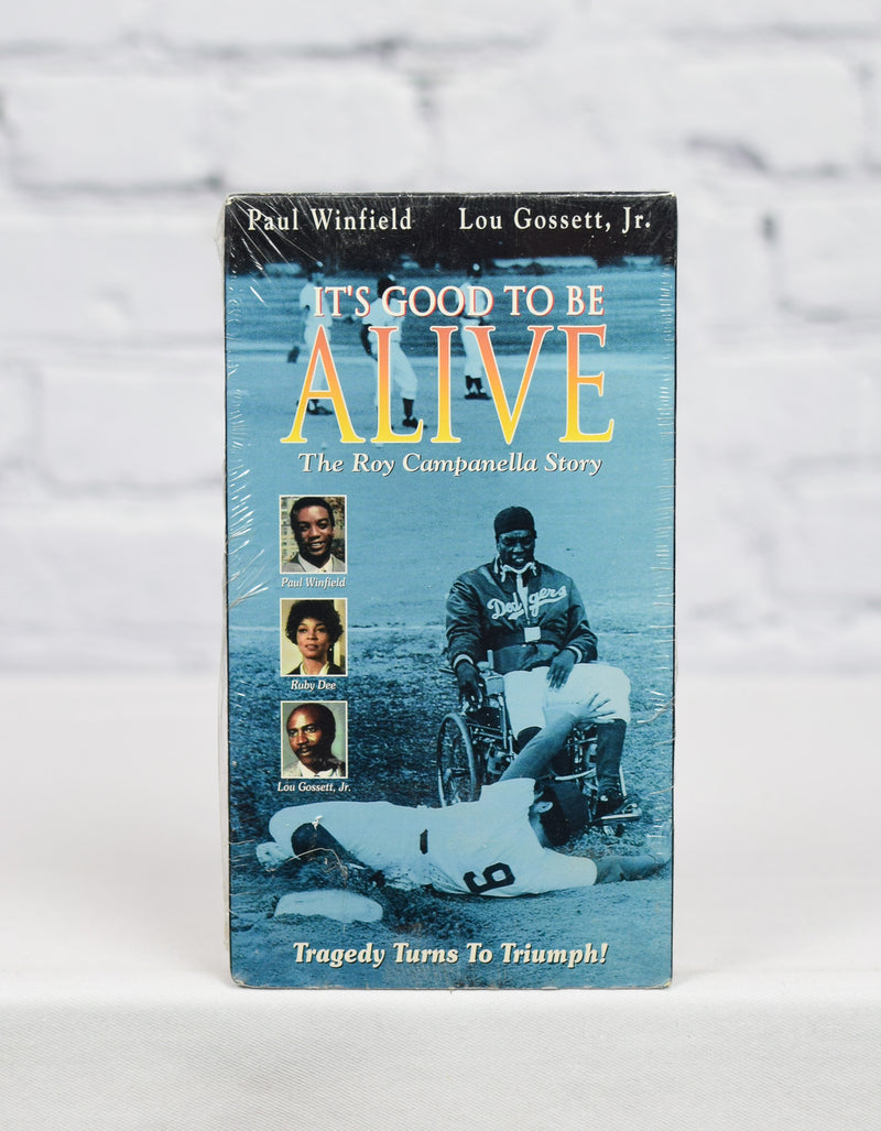 NEW/SEALED It's Good to Be Alive: The Roy Campanella Story - 1997 Monument Entertainment VHS