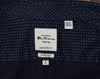 Black & Bluish-Grey Polka-dot BEN SHERMAN Long Sleeve Button Up Shirt - 15 32-33