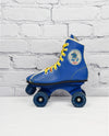 Vintage 80s Kid's Smurfs Blue Roller Smurfin' Roller Derby Skates