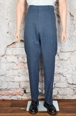 Men's Vintage Levi's Bluish Grey Action Slacks Pants - 38 X 34