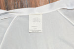 Vintage 2 Pc White Nylon Ribbon Accent Nightgown Robe - M