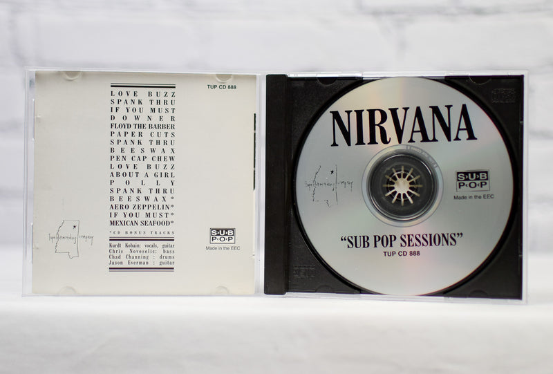 2002 Tupelo Recording Company - Nirvana "Sub Pop Sessions" - Unofficial Release CD