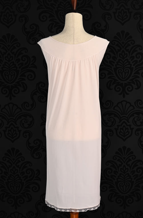 Vintage 50s/60s Light Pink PHILMAID Nylon Waltz Nightgown - 40/42