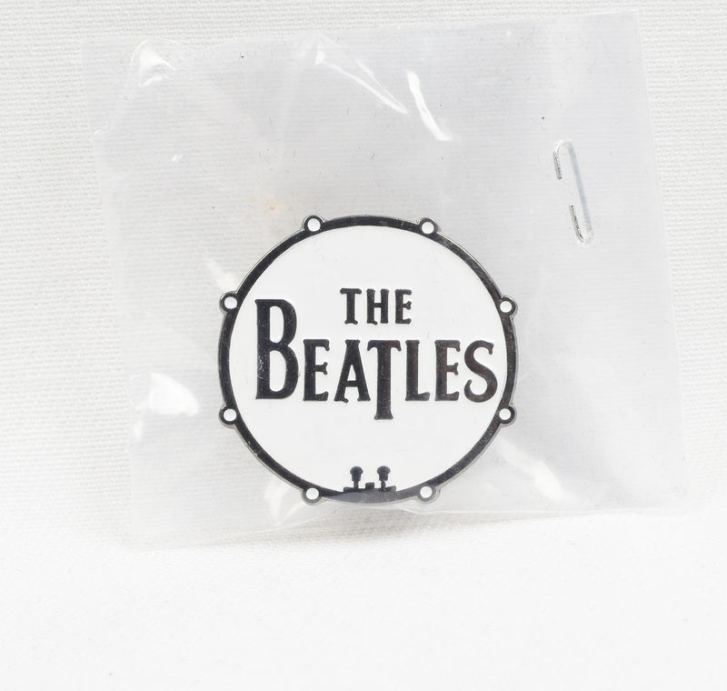 NEW Black & White THE BEATLES Enamel Pin