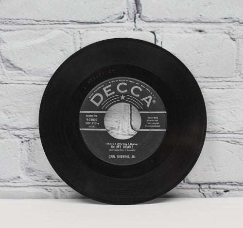 Decca Records 1959 - Carl Dobkins, Jr. "Lucky Devil" - 45 RPM 7" Record