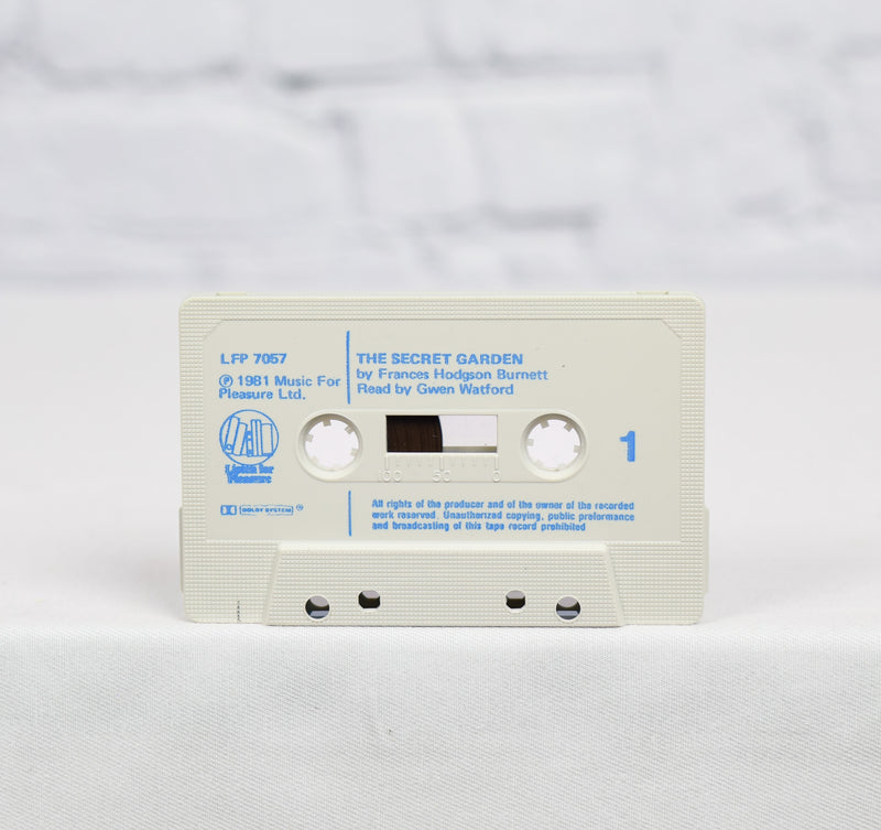 1981 Listen for Pleasure - The Secret Garden by Frances Hodgson Burnell - Read by Gwen Walford - 2 Cassette Tape Set