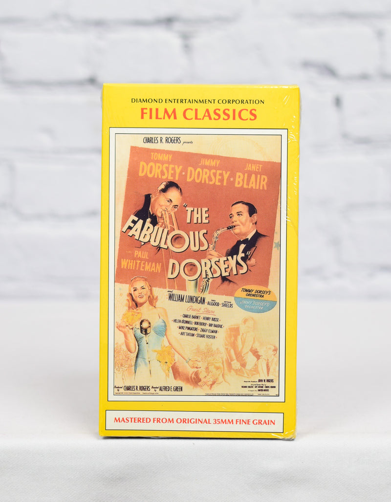 NEW/SEALED The Fabulous Dorseys - 1991 Diamond Entertainment VHS