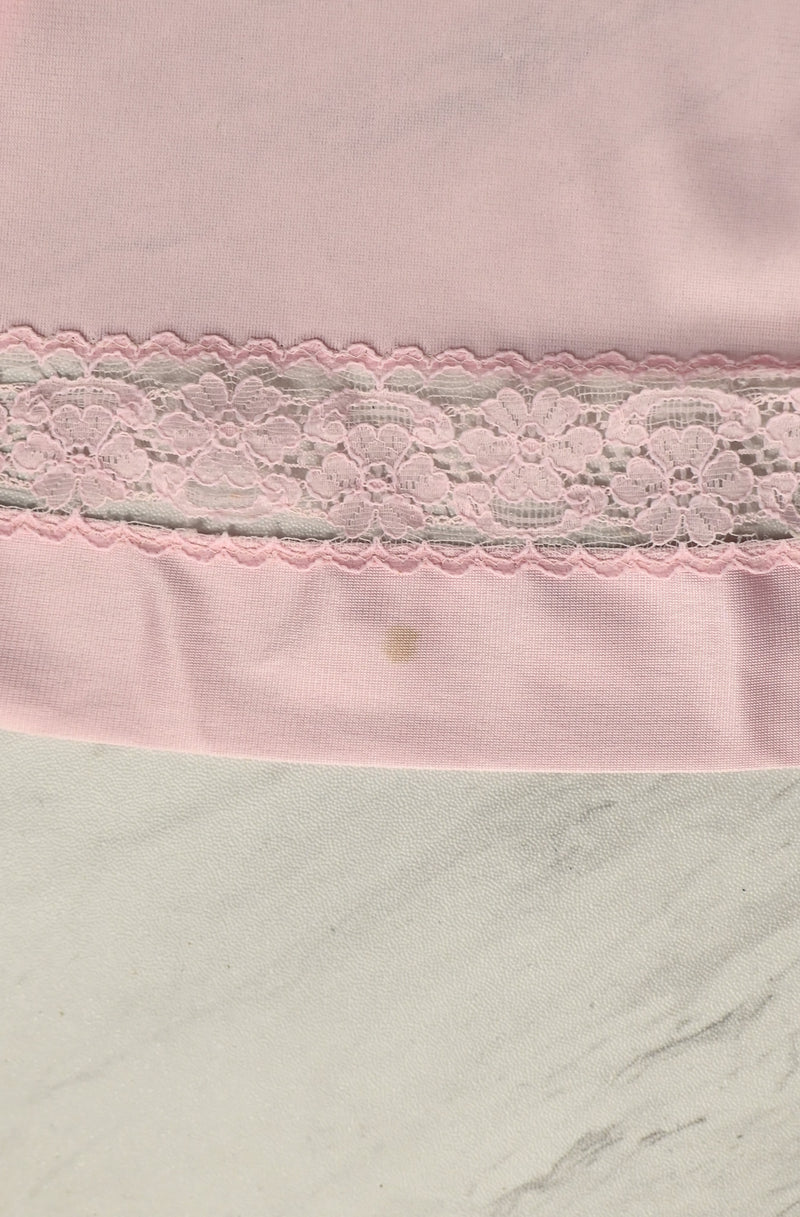 Vintage 70s/80s Light Pink VANITY FAIR Sleeveless Nightgown - M