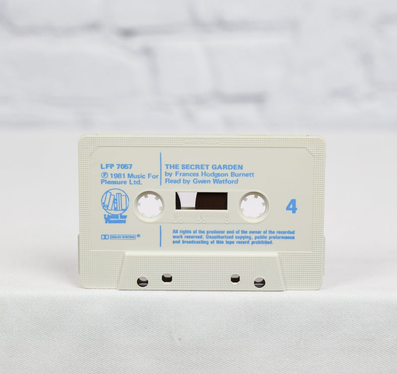 1981 Listen for Pleasure - The Secret Garden by Frances Hodgson Burnell - Read by Gwen Walford - 2 Cassette Tape Set