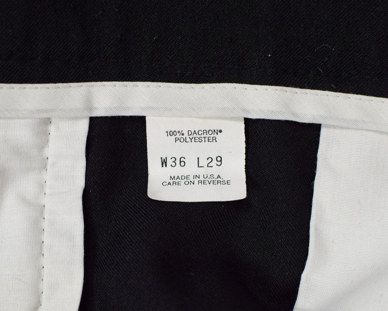 Men's Vintage Levi's Action Slacks Black Dress Pants - 36 X 39