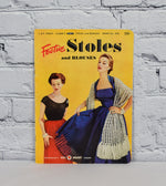 Vintage 1952 J. & P. Coats Clarks - Festive Stoles and Blouse No. 296 - Guide Book Magazine