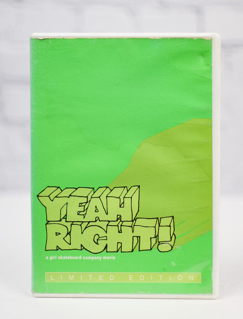 2003 Yeah Right! A Girls Skateboard Movie - Limited Edition DVD