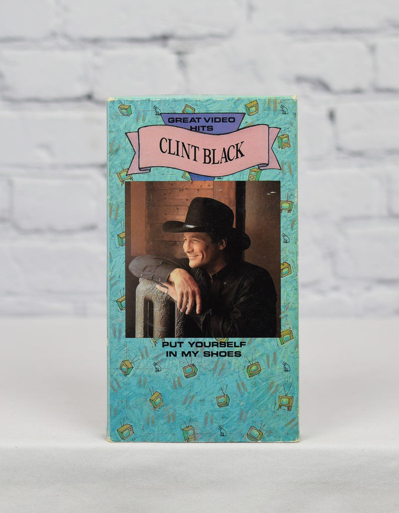 Clint Black: Put Your Self in My Shoes - 1990 BMG Music VHS