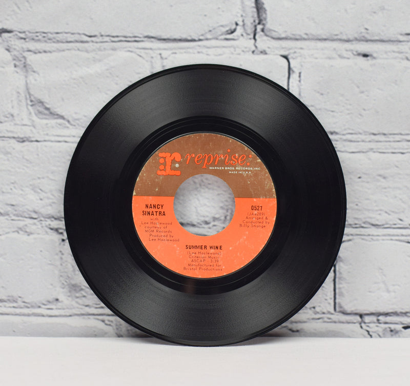 Reprise Records 1966 - Nancy Sinatra "Sugar Town / Summer Wine" - 45 RPM 7" Record