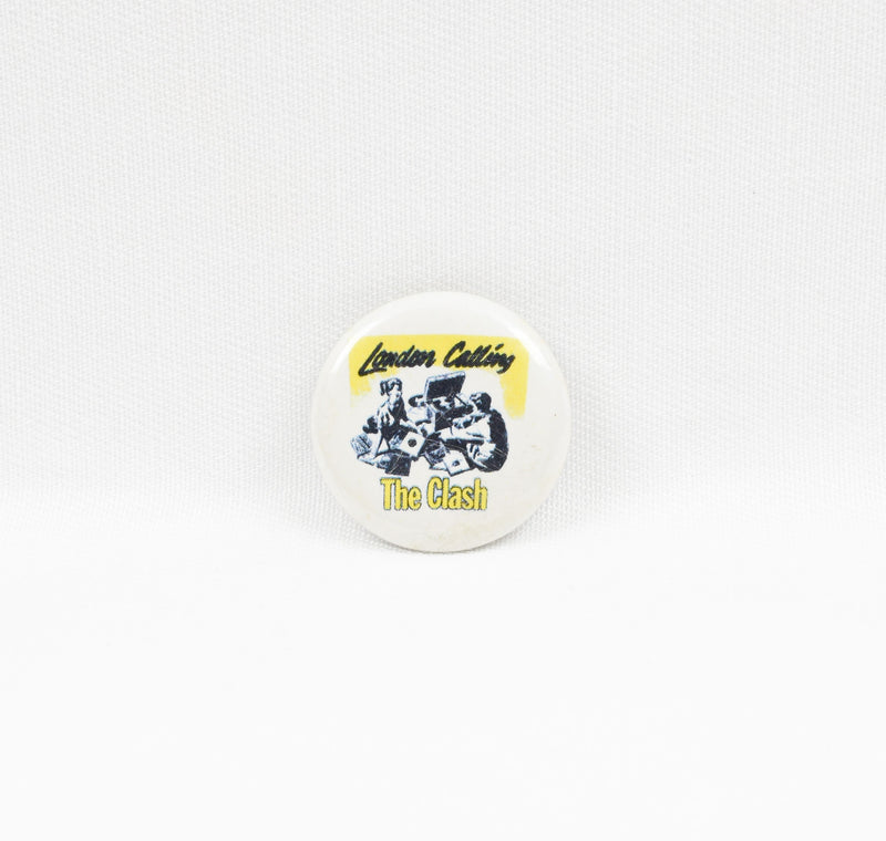 The Clash "London Calling" Punk Band Pin