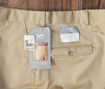 DEADSTOCK - Vintage 80s Khaki Brown TJW By MERVYN'S Dress Pants - 42 X 32