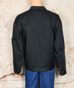 Men's Vintage Red Kap Black Work Harrington Jacket - 3XL