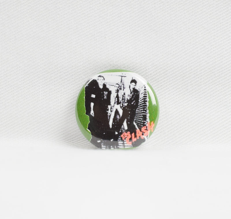 The Clash Punk Band 1" Pin