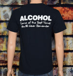 Black 2010 BRAD PAISLEY Alcohol Tour Short Sleeve Country T-Shirt - M