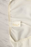 Vintage 50s White BARBIZON Petti Endora Half Slip Maxi Skirt - S