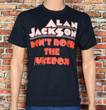 メンズ 1992 Alan Jackson Don't Rock the Jukebox ブラック Tシャツ- XL