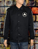 Black & White AIRWALK Skate Windbreaker Jacket - XL