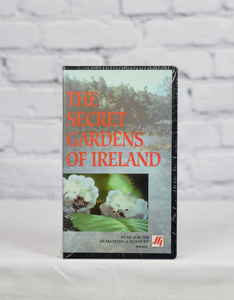 NEW/SEALED The Secret Gardens of Ireland - 1994 Films for the Humanities, Inc. VHS