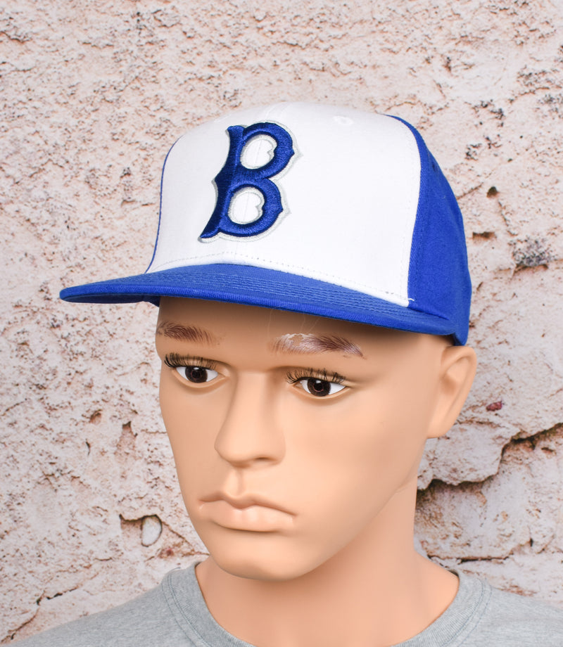 NEW Brooklyn Dodgers Two Tone Blue & White Snapback Baseball Cap - Small