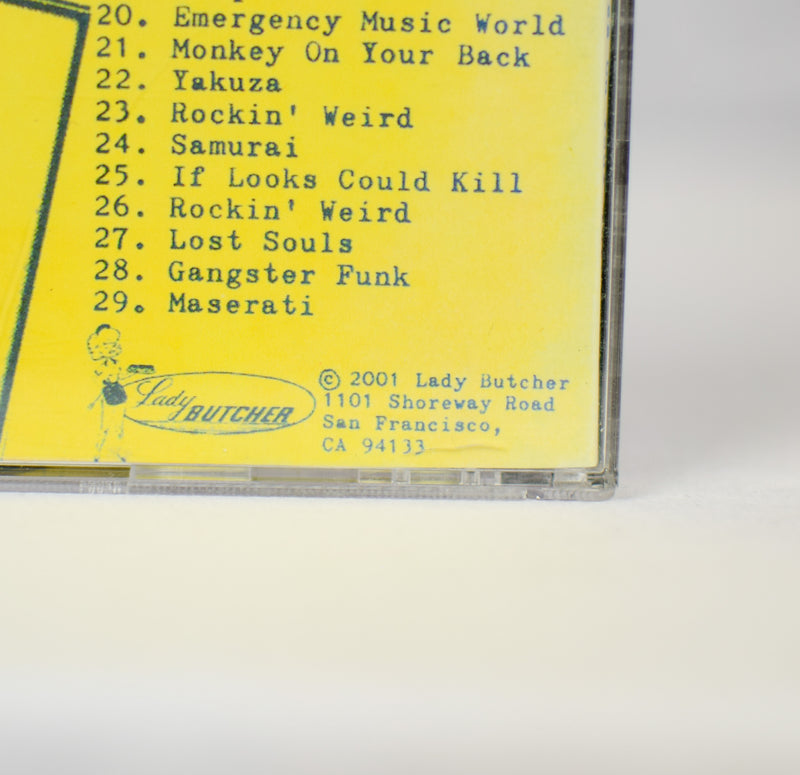 2001 レディ・ブッチャー - クライム「Piss on your Turntable...」CD