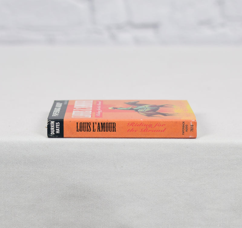 1990 Durkin Hayes Publishing - Riding for the Brand by Louis L'Amour - Paperback Audiobook Cassette Tape