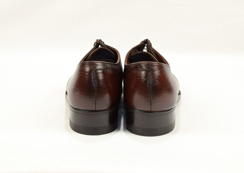 Vintage Brown THE FLORSHEIM SHOE Comfort Cushion Square Toe Oxford Dress Shoes - 7-1/2 D