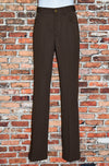 Vintage 70s Brown LEE Polyester Dress Pants