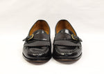 Black COLE HAAN Kiltie Loafer Dress Shoes - 10 D