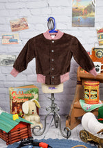 Boy's Vintage Buster Brown Corduroy Snap Button Jacket - 3