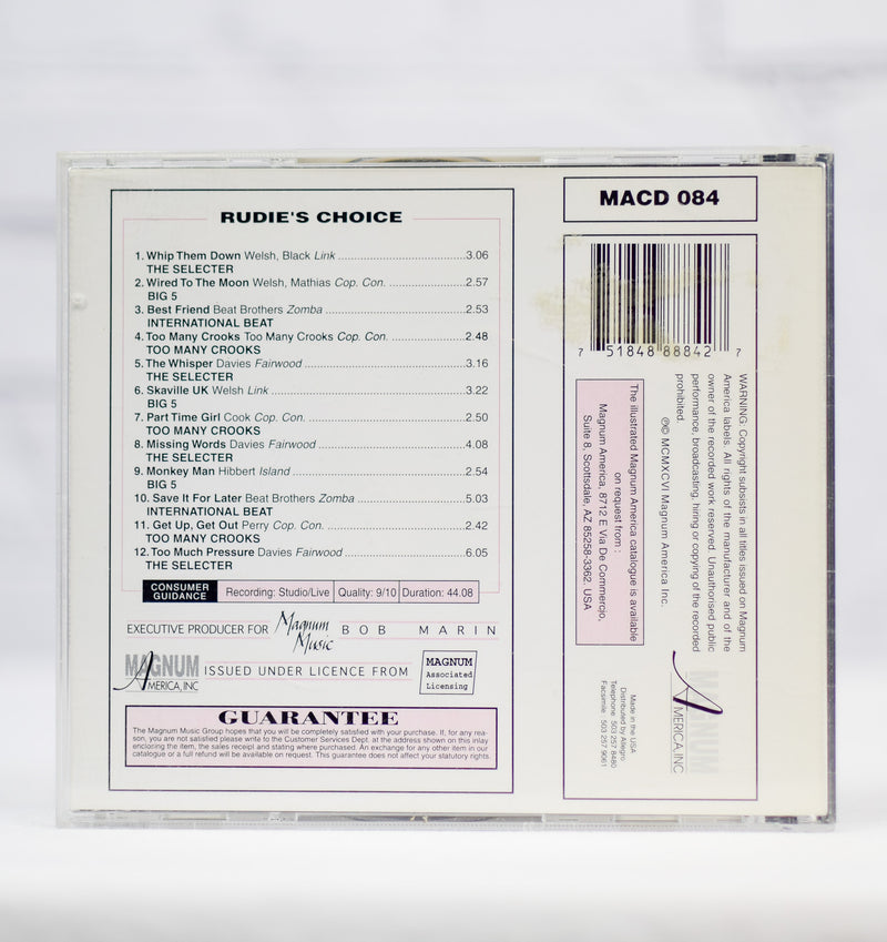 1996 Magnum Music - Rudie's Choice Vol. 1 CD