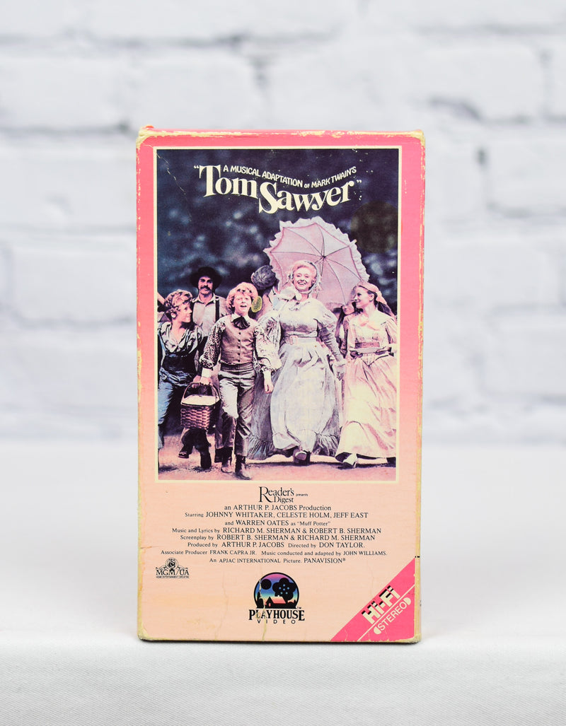 RARE Tom Sawyer A Musical Adaptation - 1985 Playhouse Video VHS