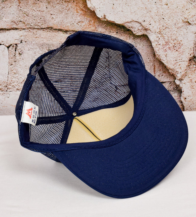 Mohr's Dark Blue "Durbano Metals" Snapback Mesh Back Trucker Hat