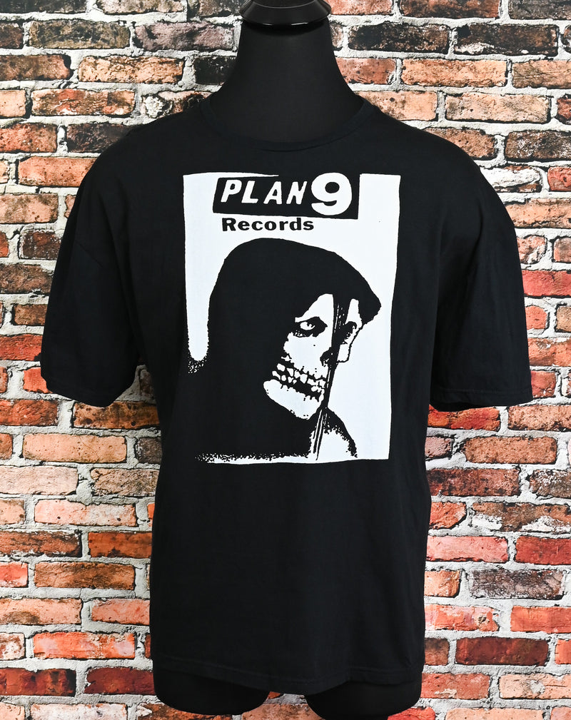 Black PLAN 9 RECORDS Misfits T-Shirts- 3XL