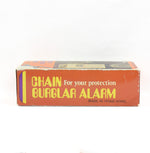 *DEADSTOCK* Vintage 70s CHAIN BURGLAR ALARM by British Design