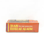 *DEADSTOCK* Vintage 70s CHAIN BURGLAR ALARM by British Design