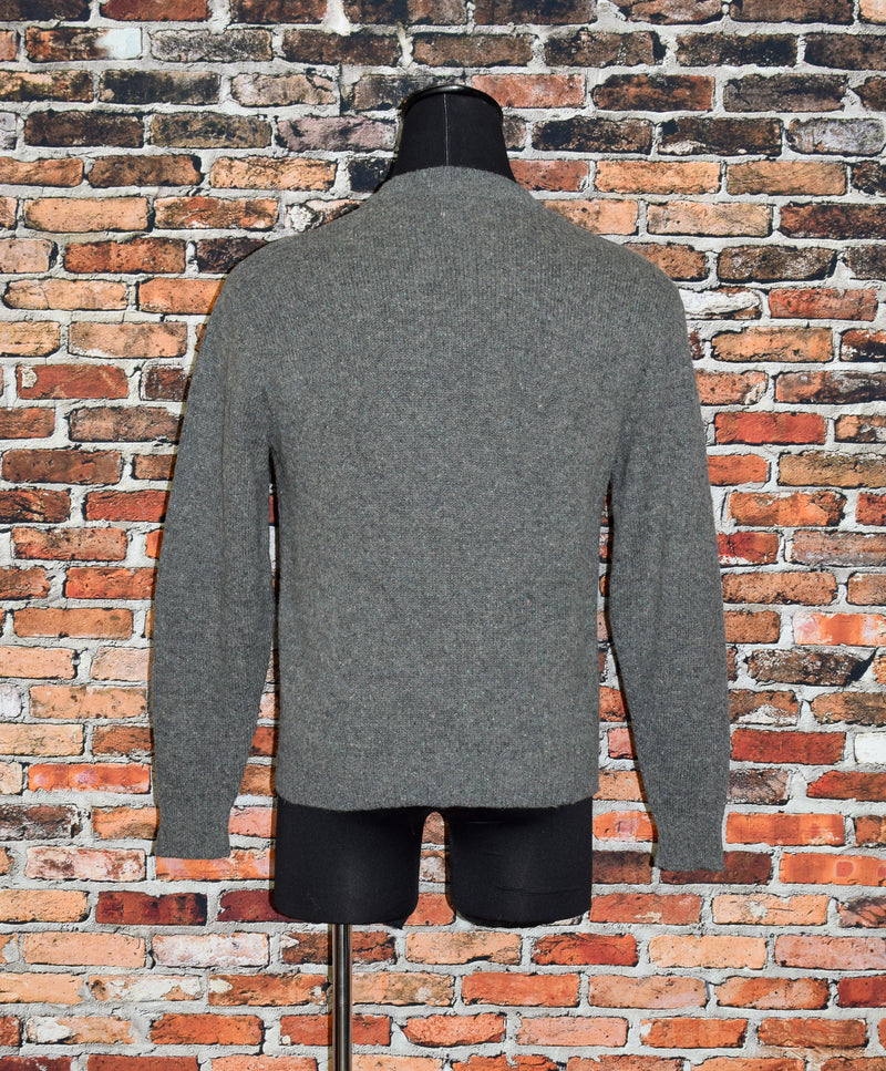 Vintage 80s/90s Grey Knitted JANTZEN Pullover Sweater - M